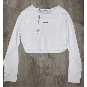 NWT Gymshark Training Long Sleeve Crop Top